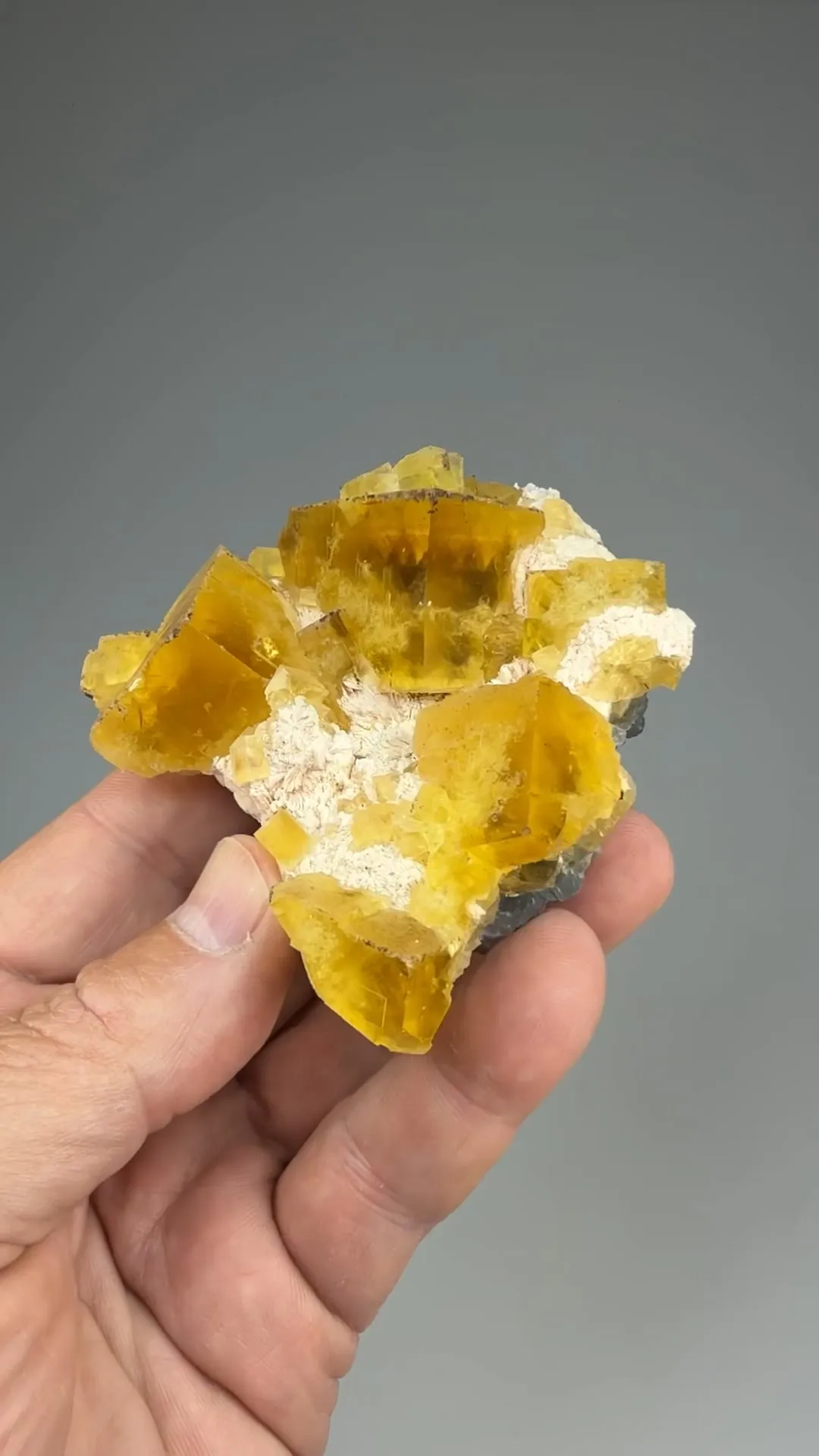 Fluorite with Barite - image 2