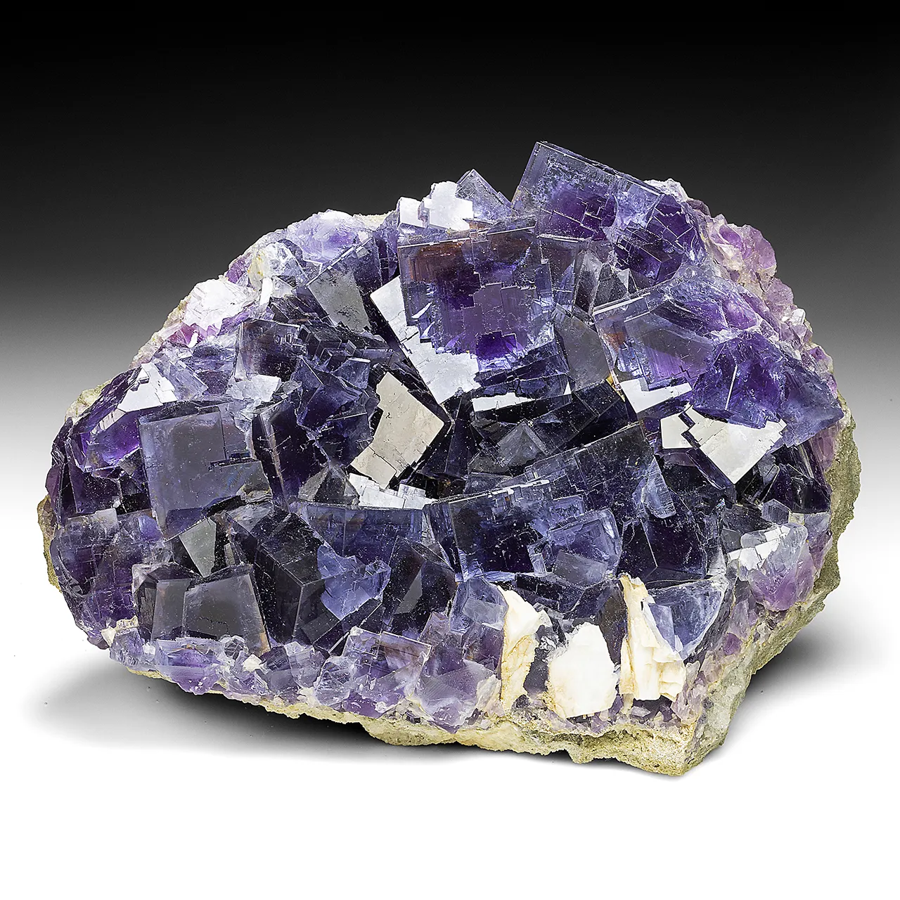 Fluorite with Barite - image 1