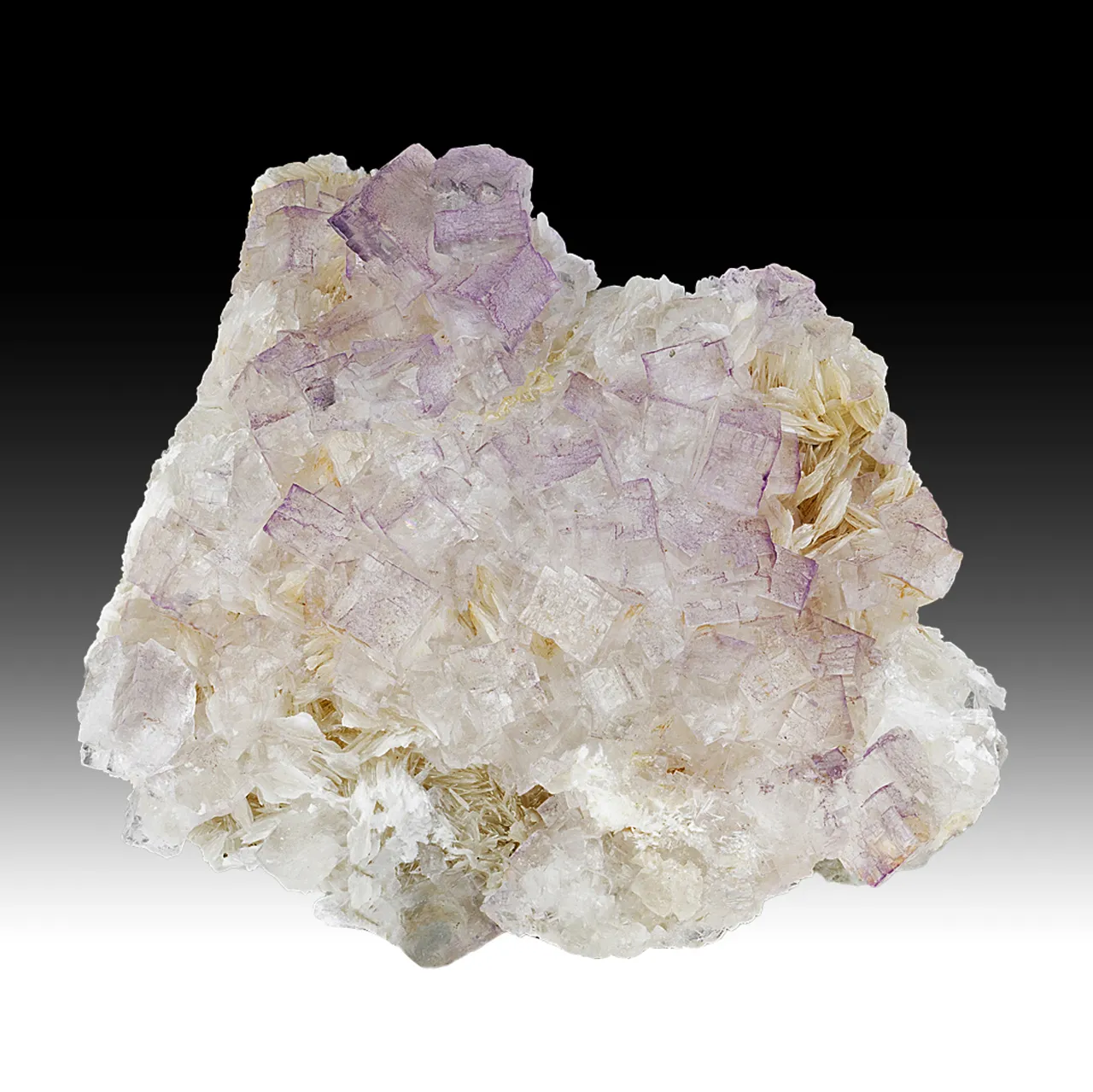 Fluorite with Barite - image 1
