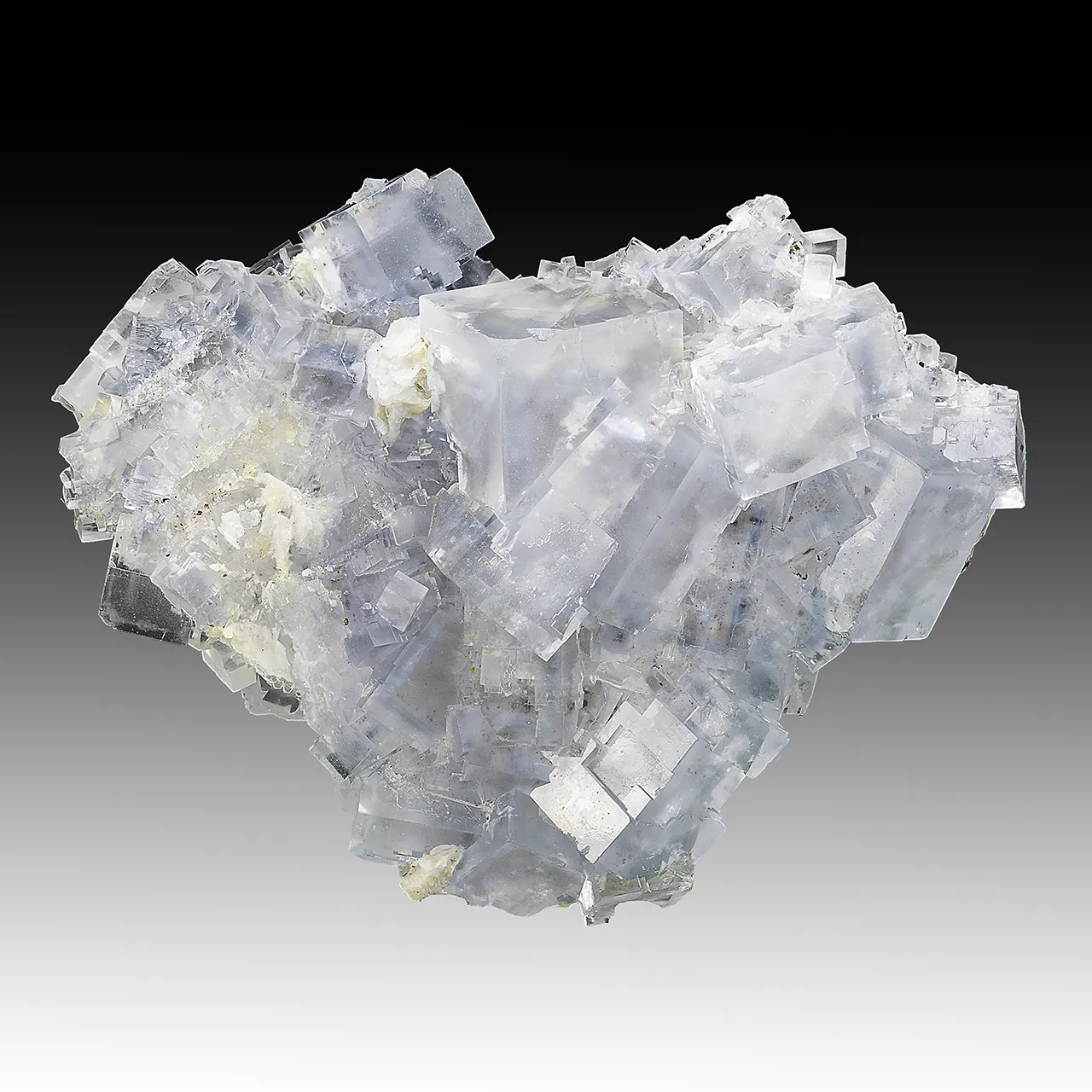 Fluorite with Barite - image 1