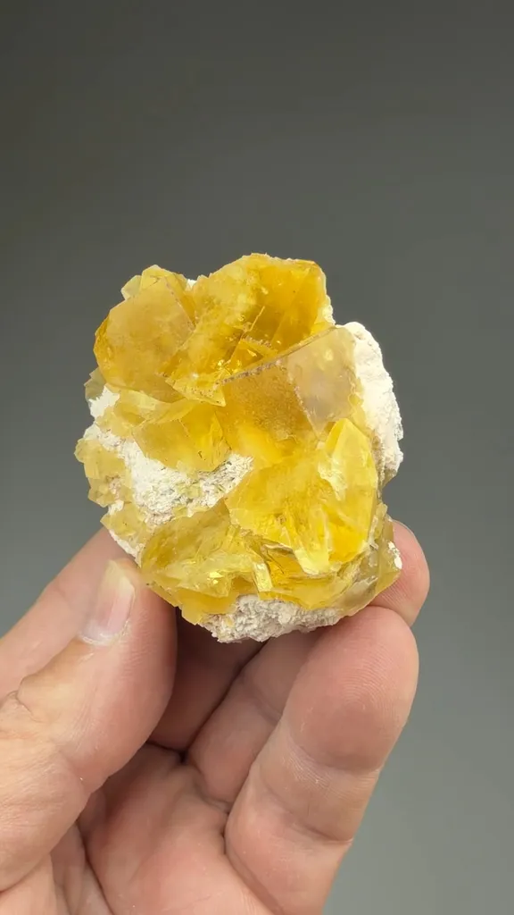 Fluorite with Barite - image 2