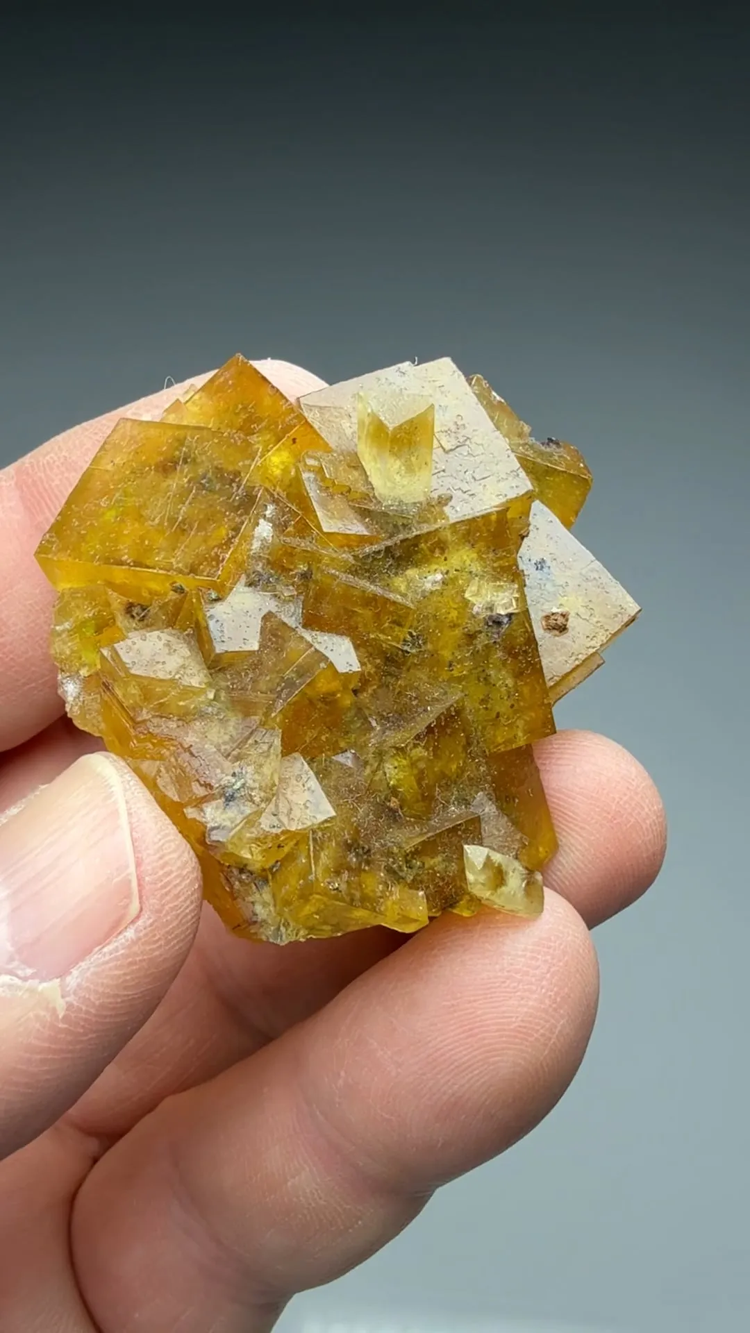 Fluorite with Barite - image 2