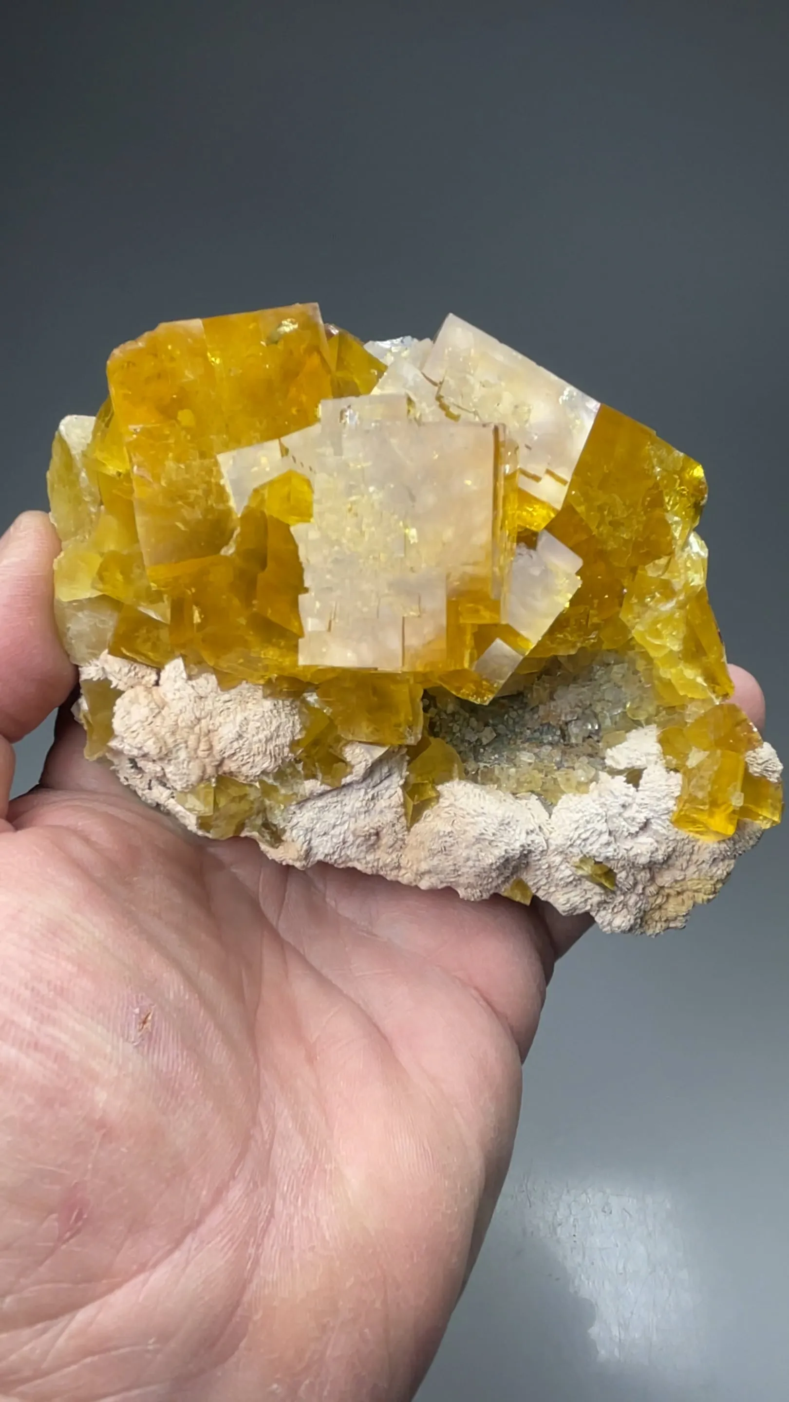 Fluorite with Barite - image 2