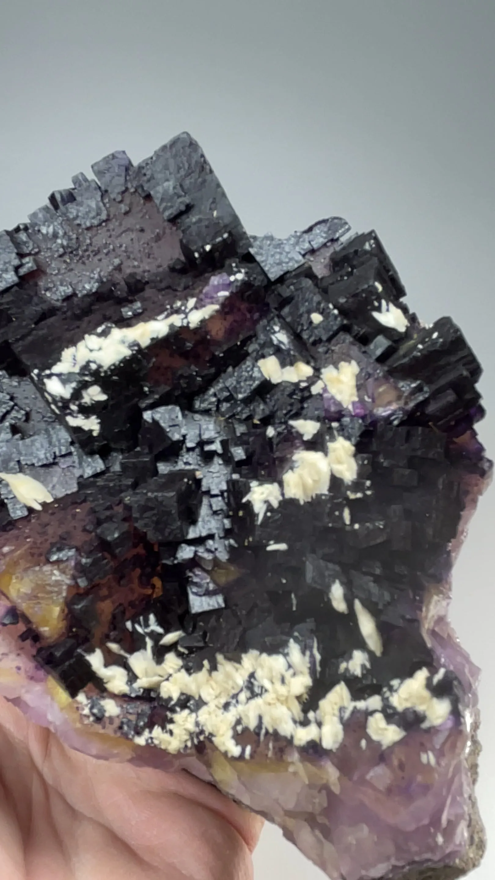 Fluorite with Barite - image 2