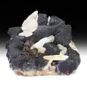 Fluorite with Barite - image 1