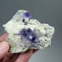 Fluorite with Barite - image 2