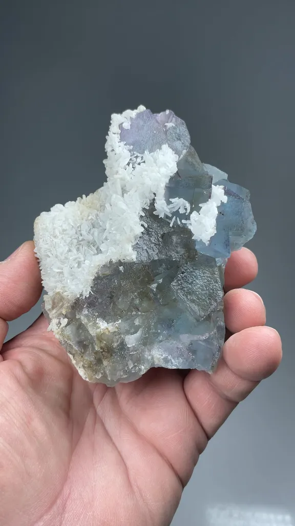 Fluorite with Barite - image 2
