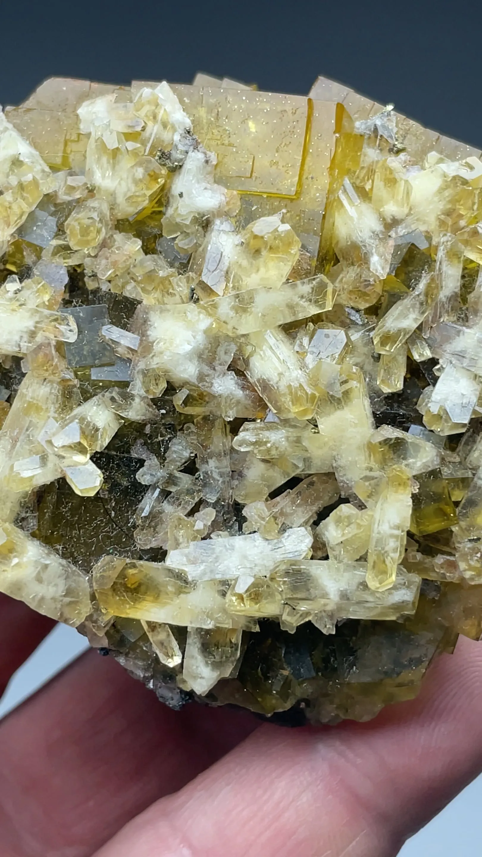 Fluorite with Barite - image 2