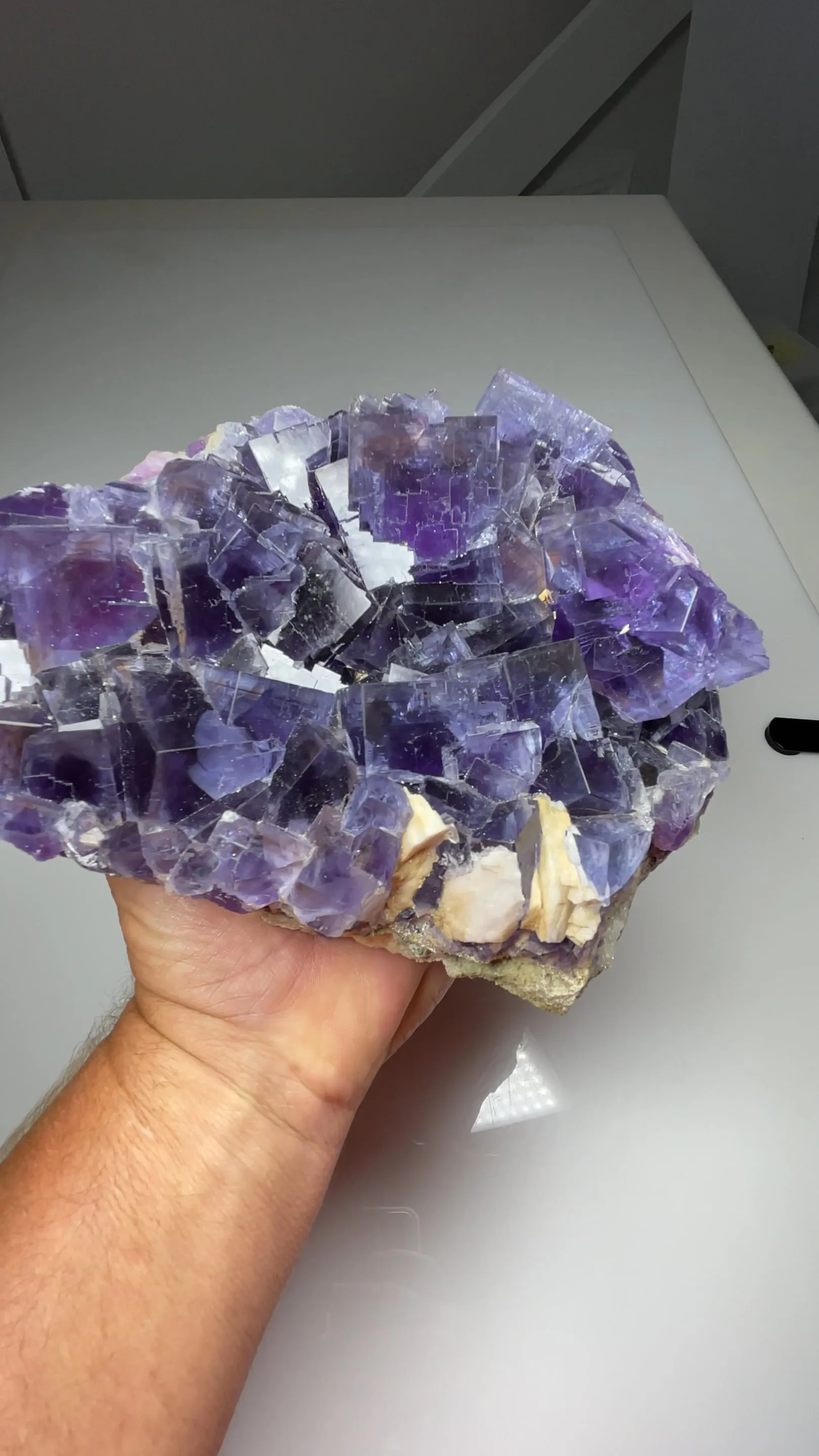 Fluorite with Barite - image 2