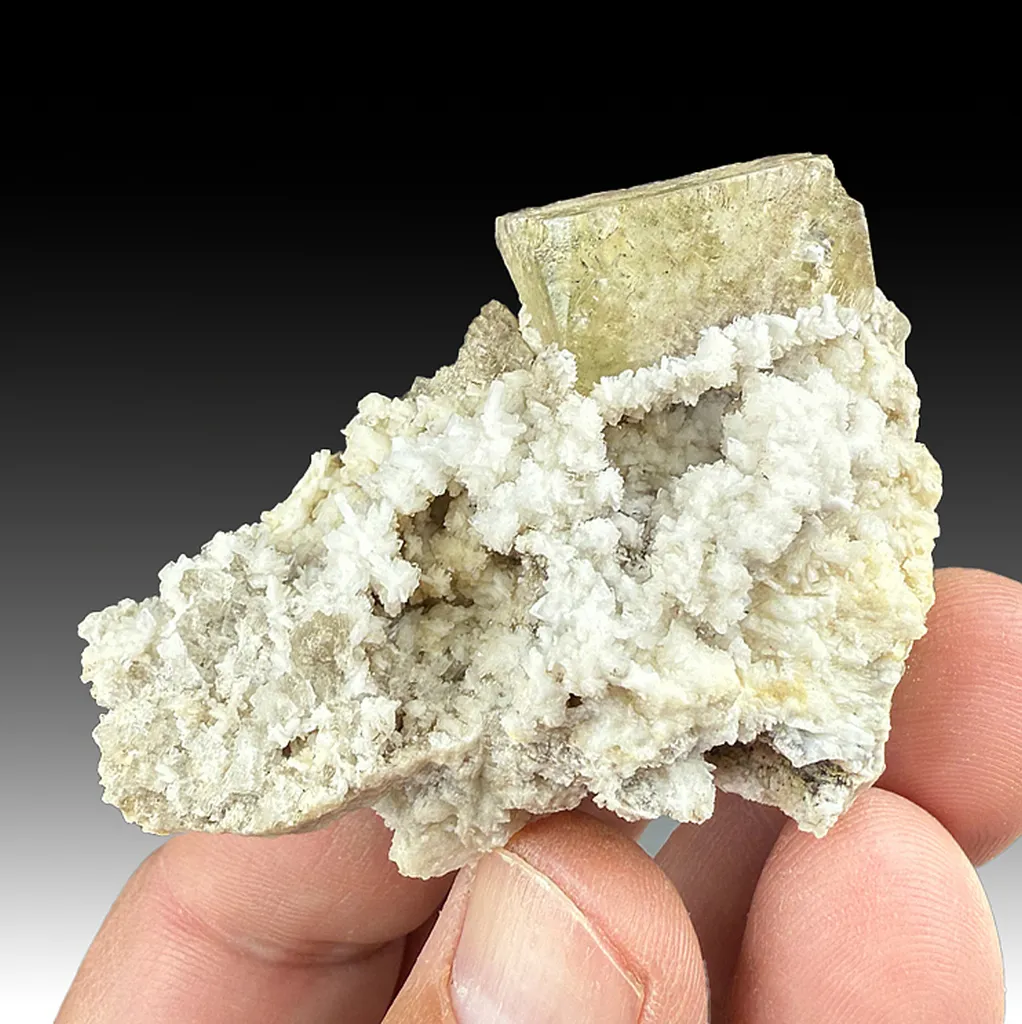 Fluorite with Barite image