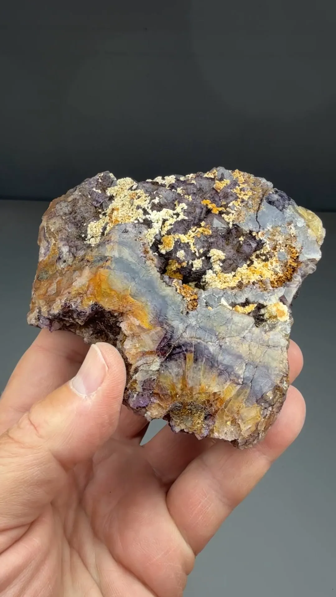 Fluorite with Barite - image 2