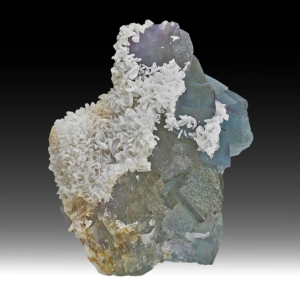Fluorite with Barite image