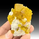 Fluorite with Barite - image 1