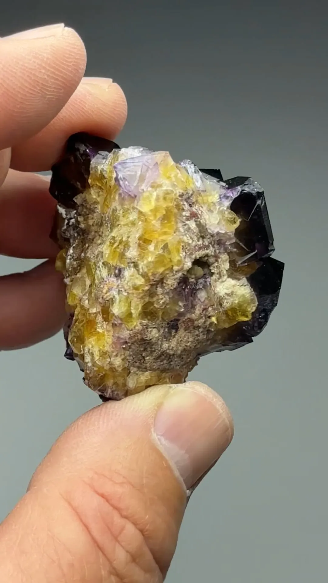 Fluorite with Barite - image 2