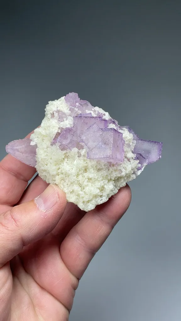 Fluorite with Barite - image 2