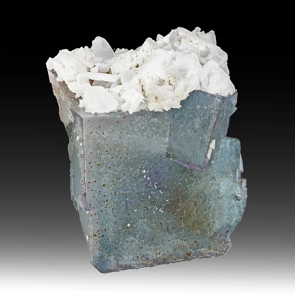 Fluorite with Barite image