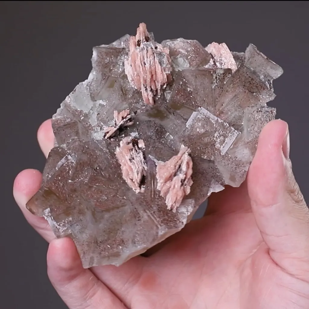 Fluorite with Barite - image 2