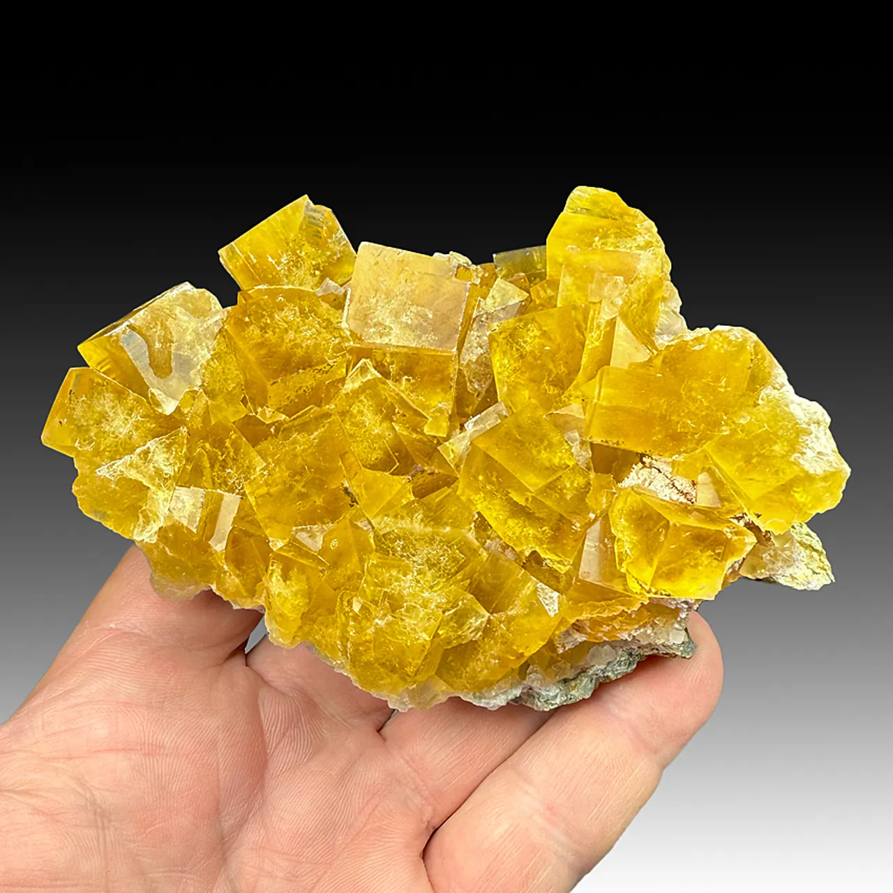 Fluorite with Barite - image 1