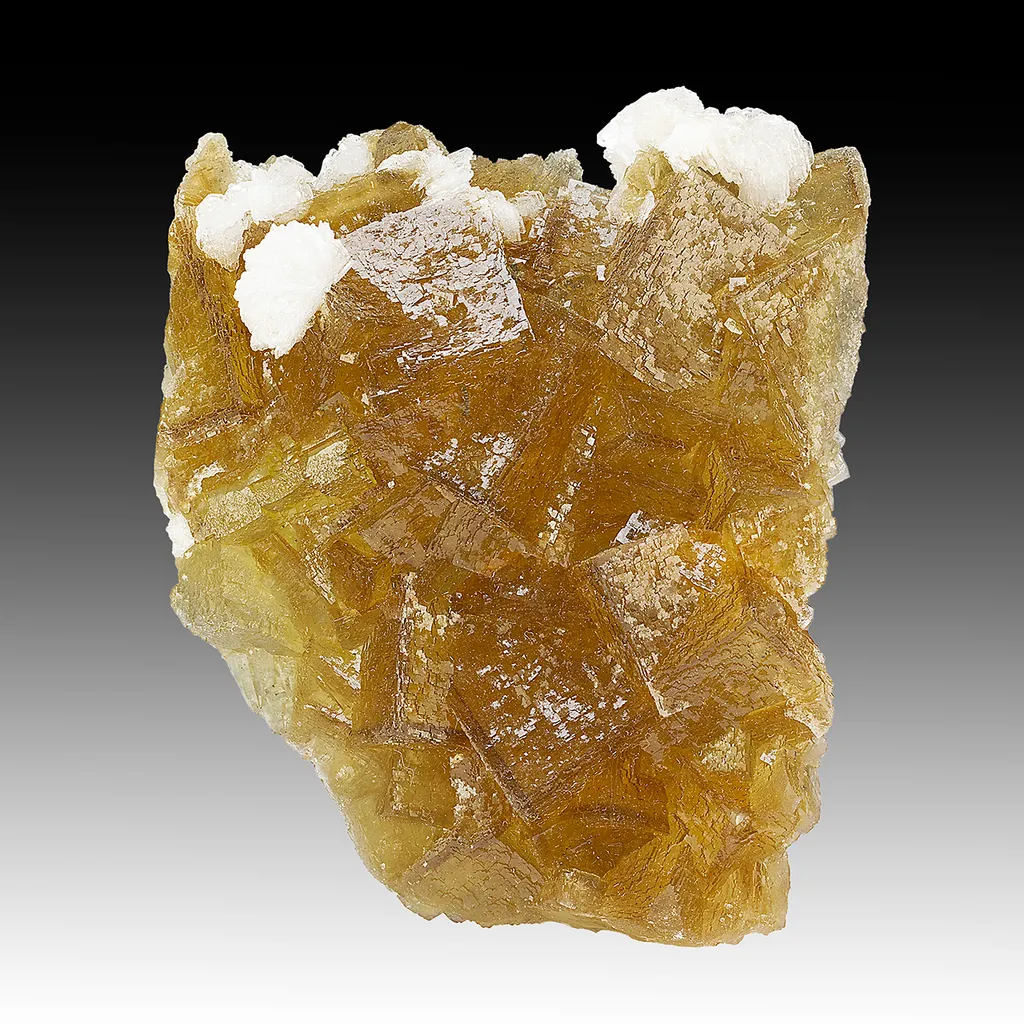Fluorite with Barite image