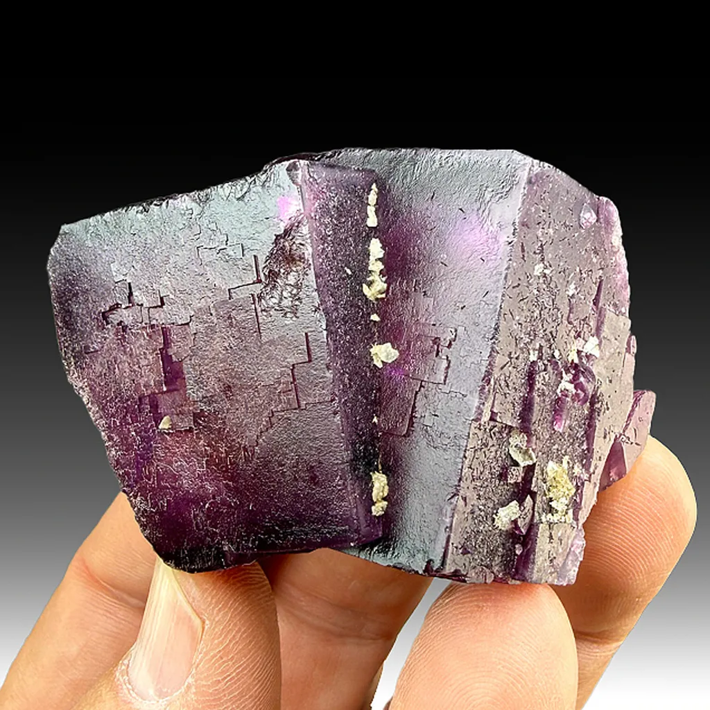 Fluorite with Barite image