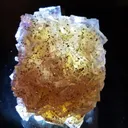 Fluorite with Barite  and Chalcopyrite  (Ross Lillie RCL #1197) - image 2