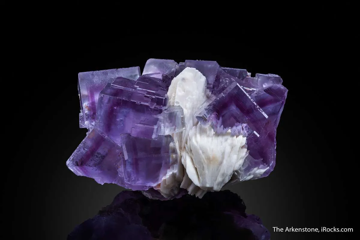 Fluorite with Barite - image 1