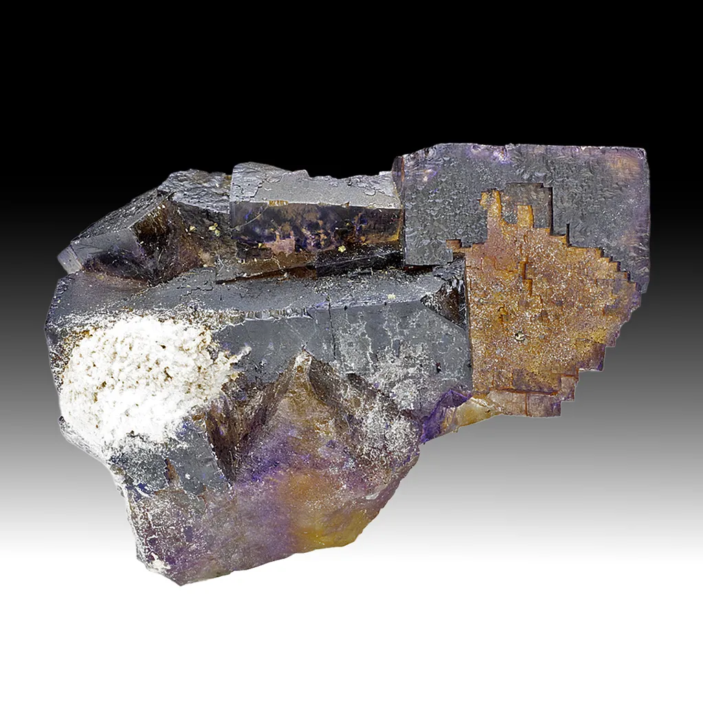 Fluorite with Barite image