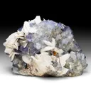 Fluorite with Barite - image 1