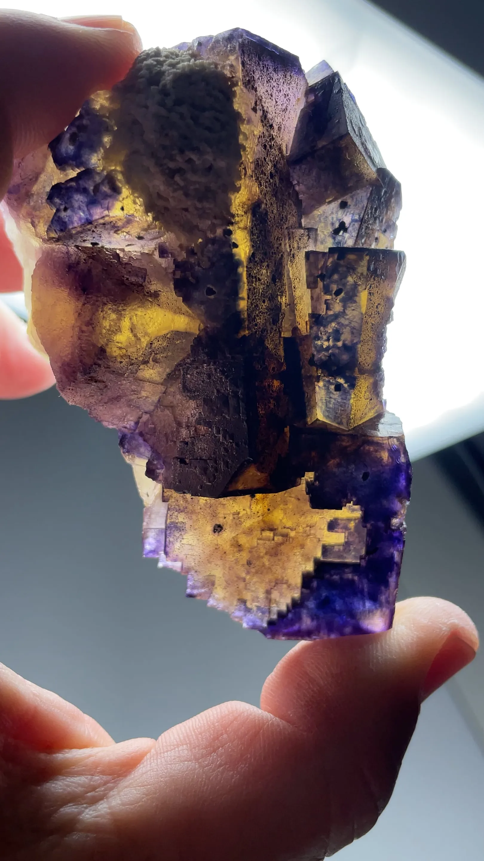 Fluorite with Barite - image 2