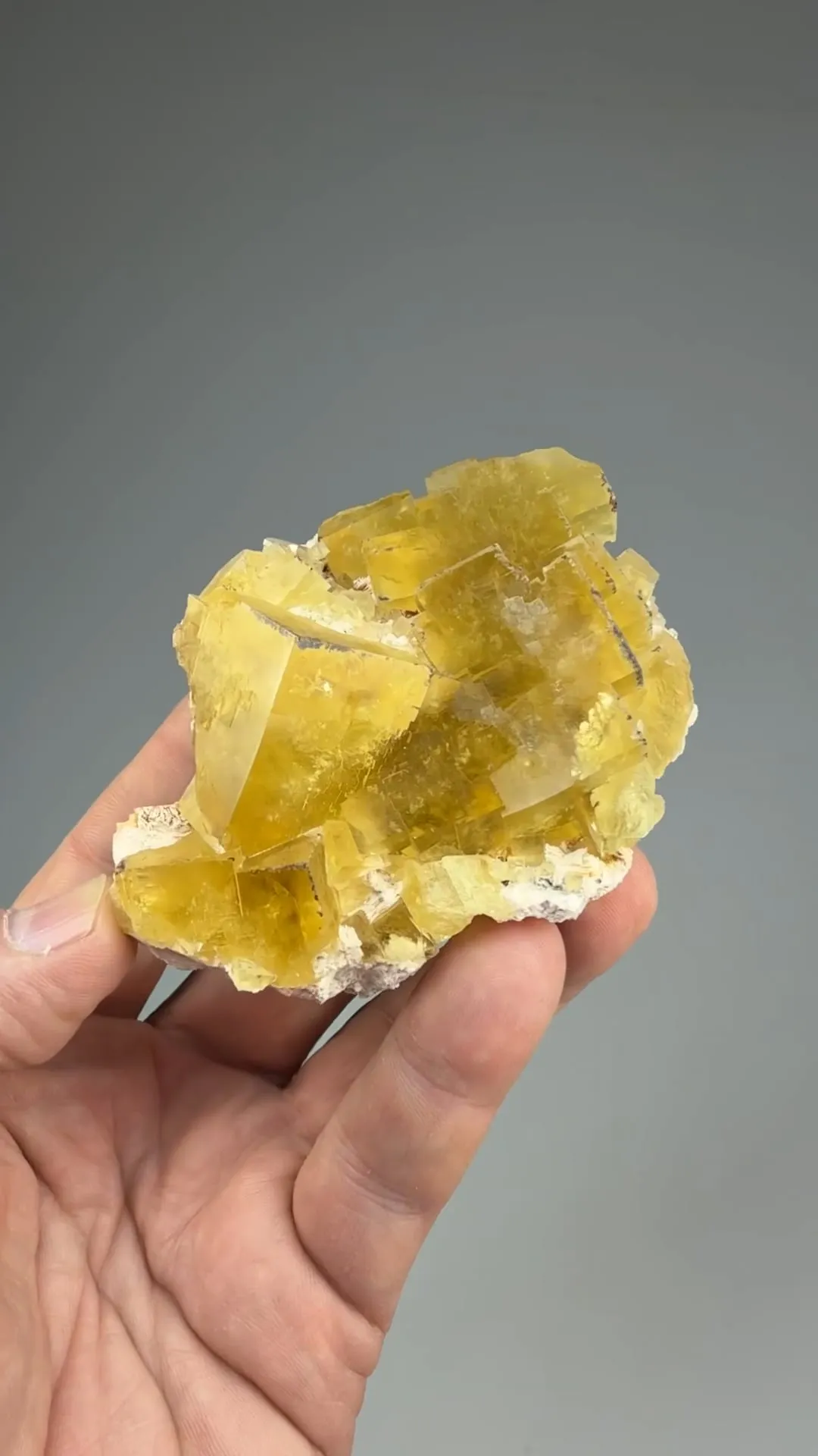 Fluorite with Barite - image 2