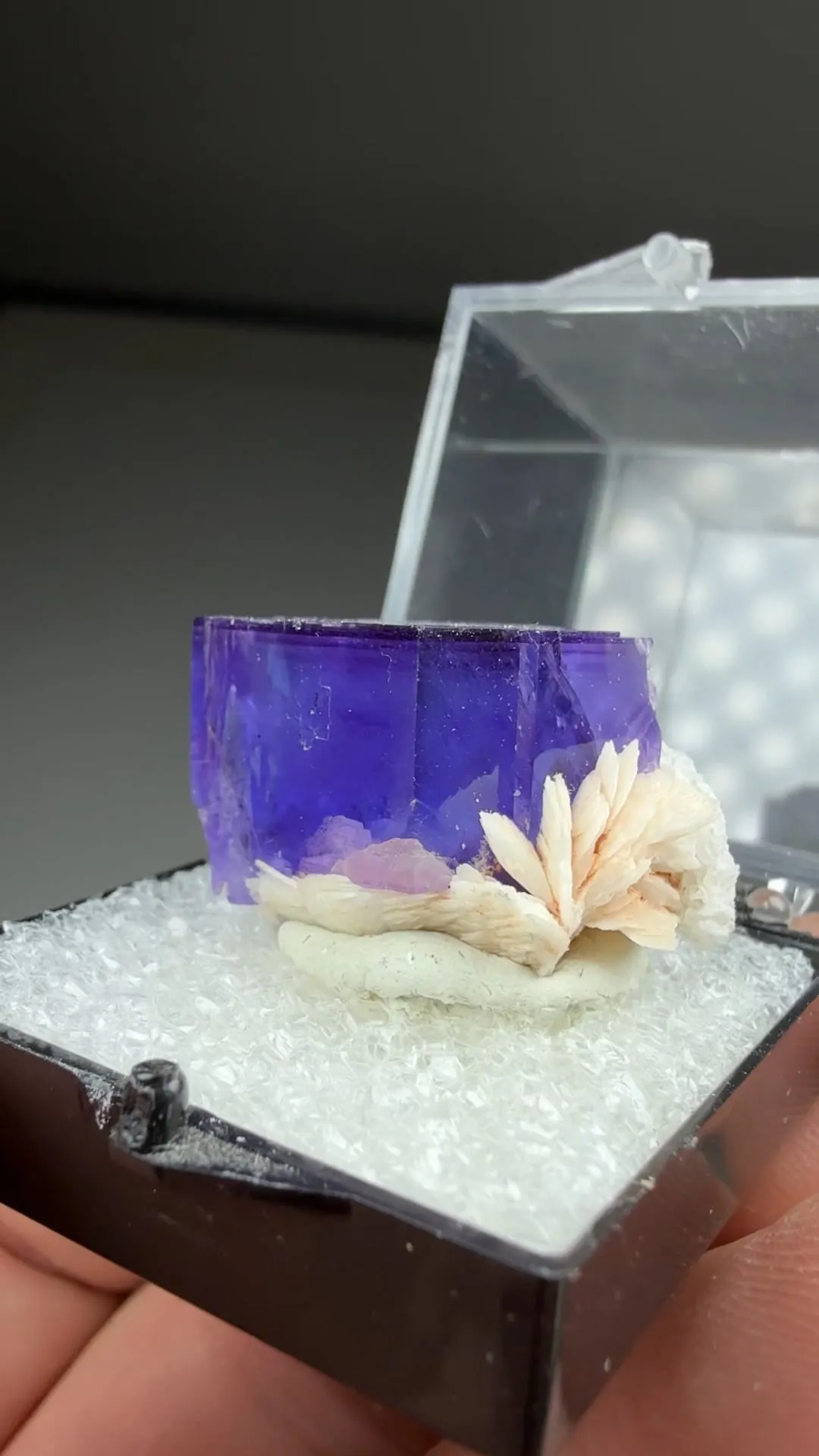 Fluorite with Barite - image 2