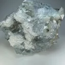 Fluorite with Barite, Calcite - image 2