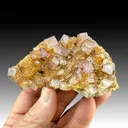 Fluorite with Barite - image 1