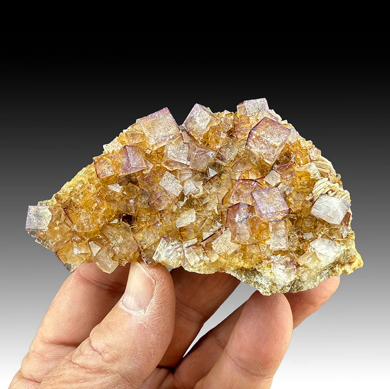 Fluorite with Barite - image 1