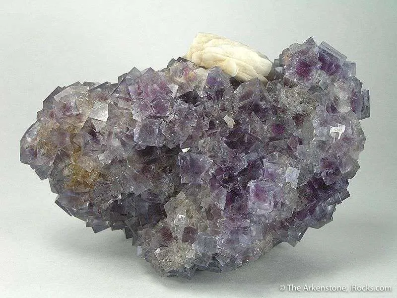 Fluorite With Barite image