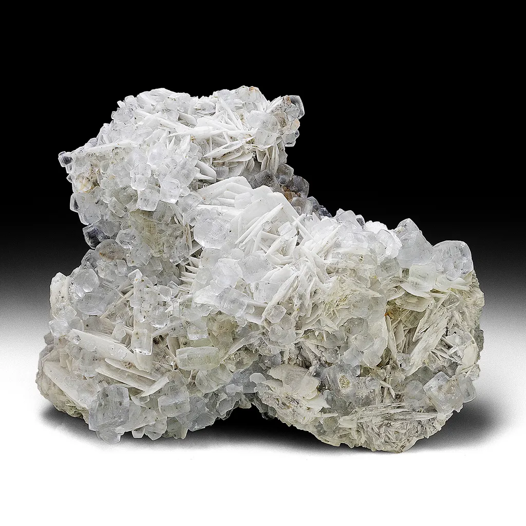 Fluorite with Barite, Chalcopyrite image