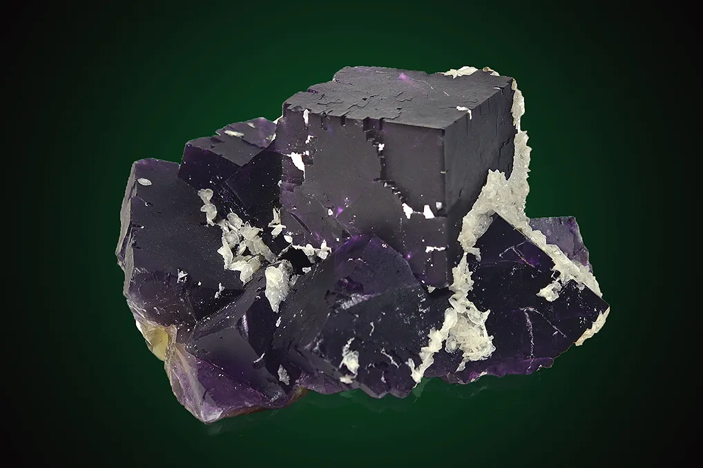 Fluorite with Barite image