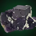 Fluorite with Barite - image 1