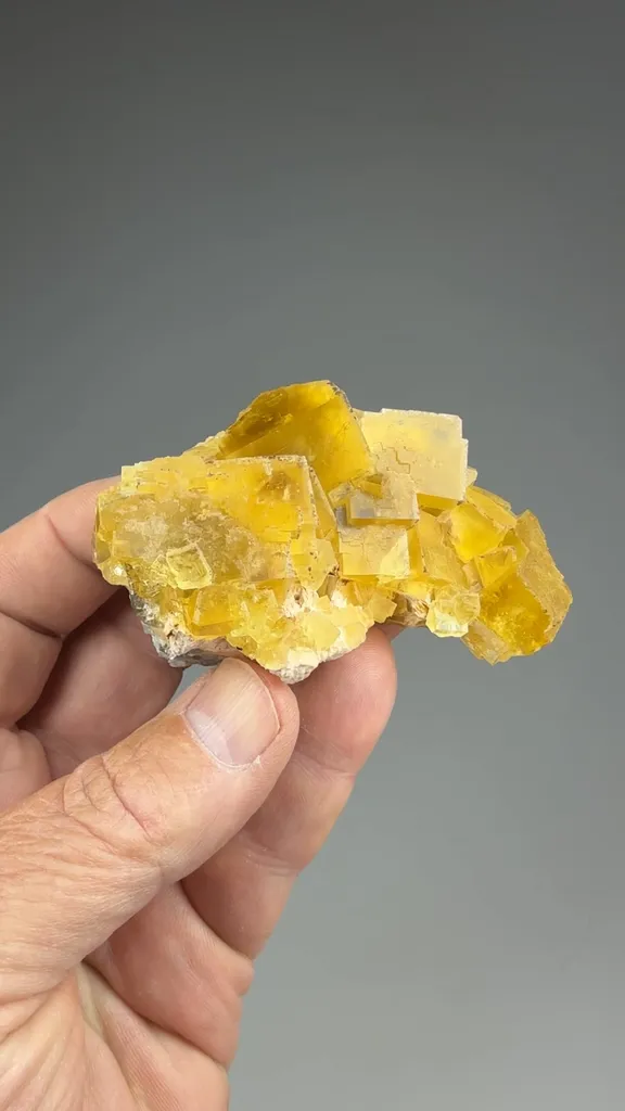 Fluorite with Barite - image 2