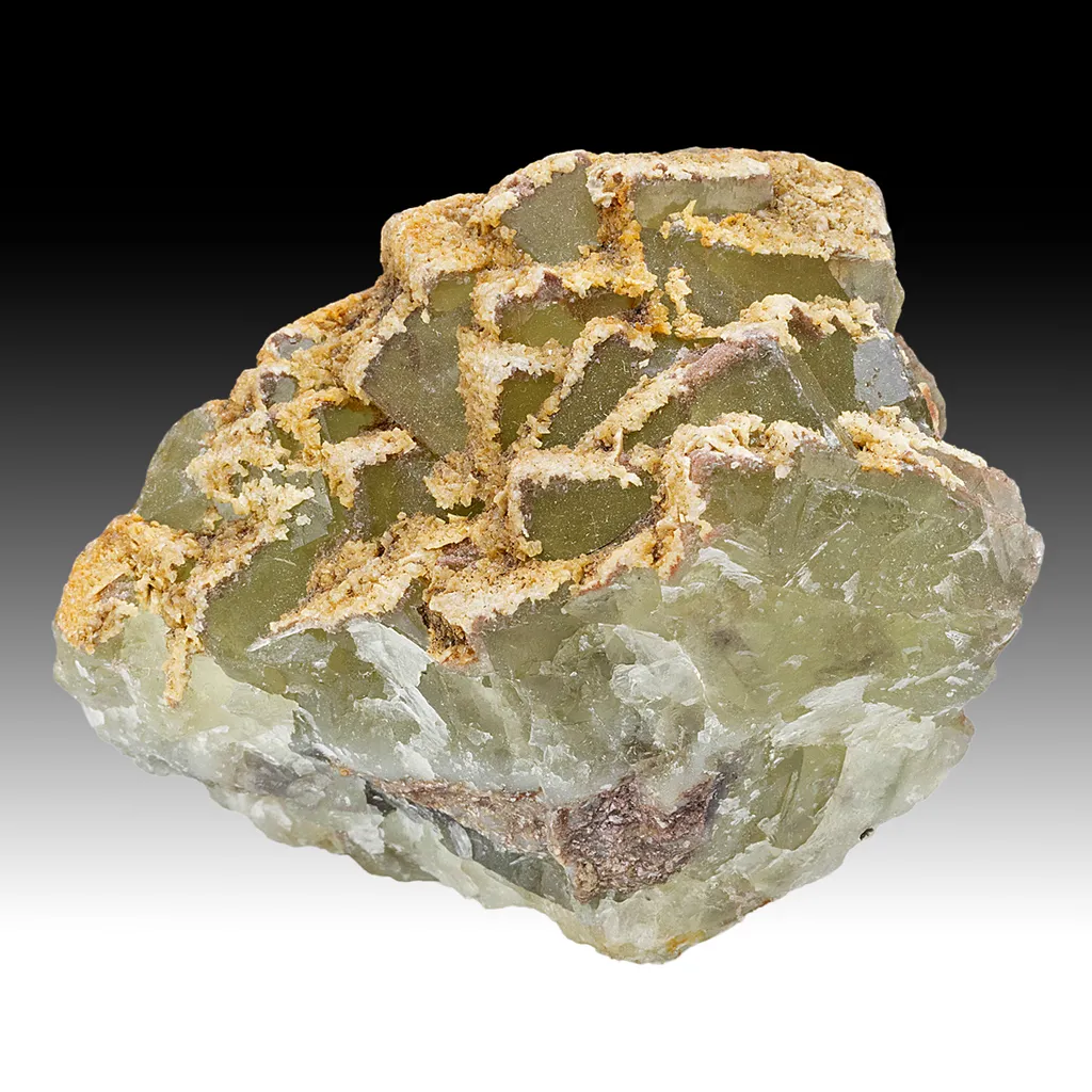 Fluorite with Barite image