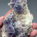 Fluorite with Barite - image 2