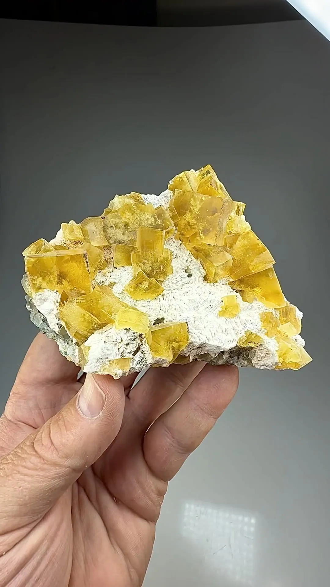 Fluorite with Barite - image 2