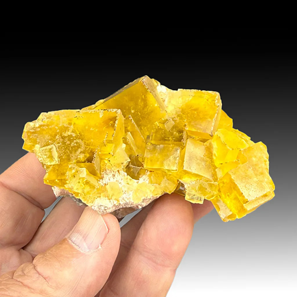 Fluorite with Barite image