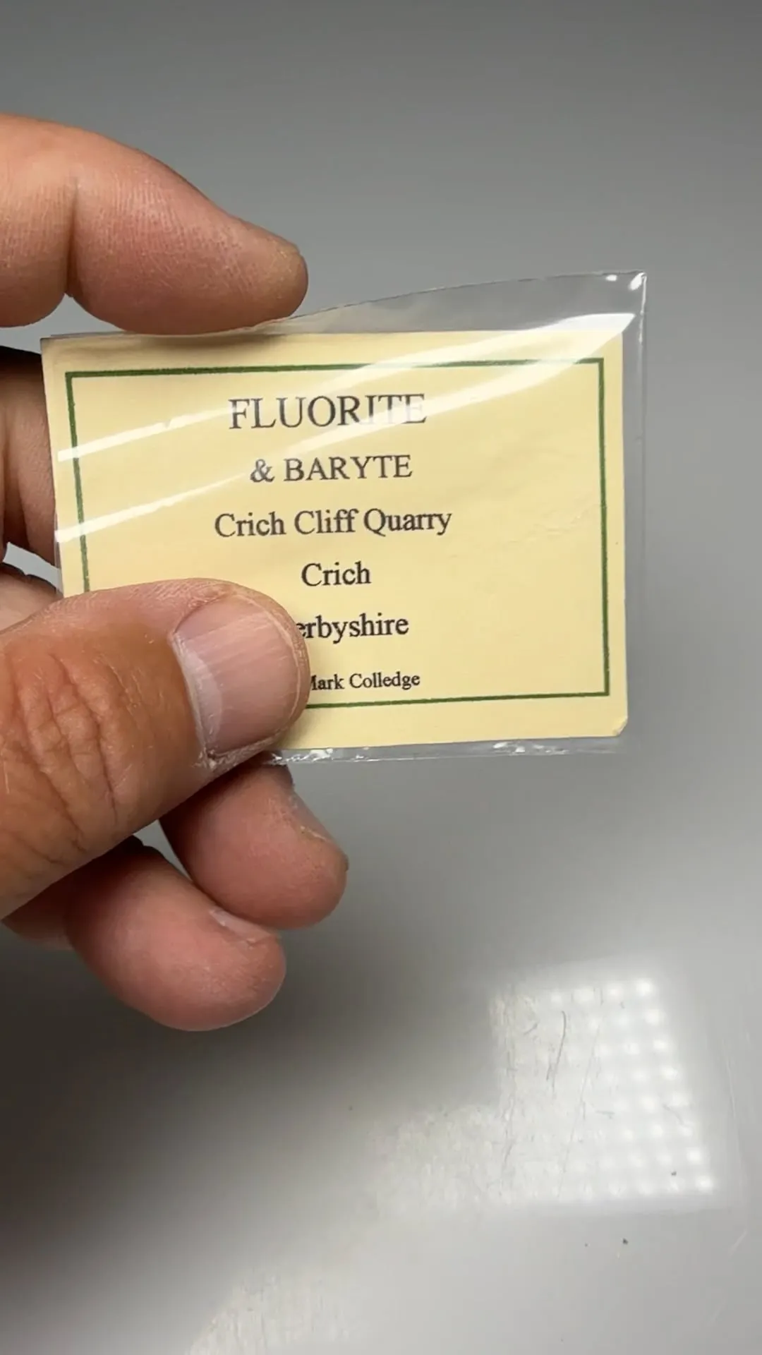 Fluorite with Barite - image 2