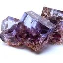 Fluorite with Barite inclusions - image 2