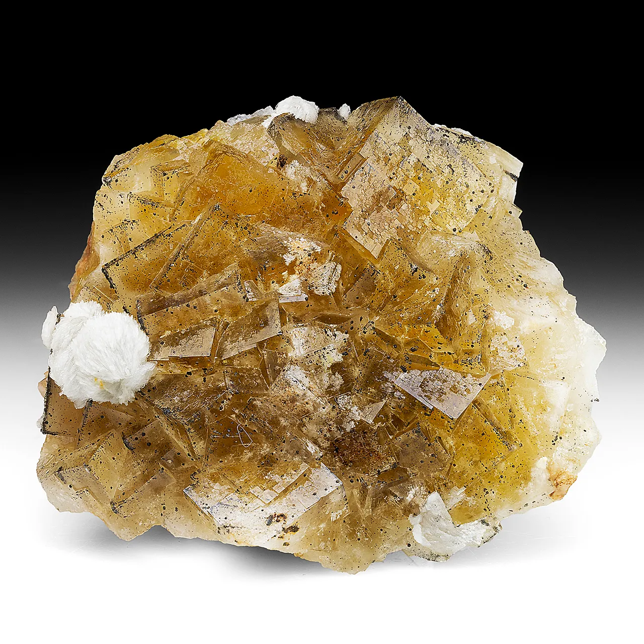 Fluorite with Barite, Pyrite - image 1
