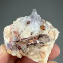 Fluorite with Barite, Quartz - image 2