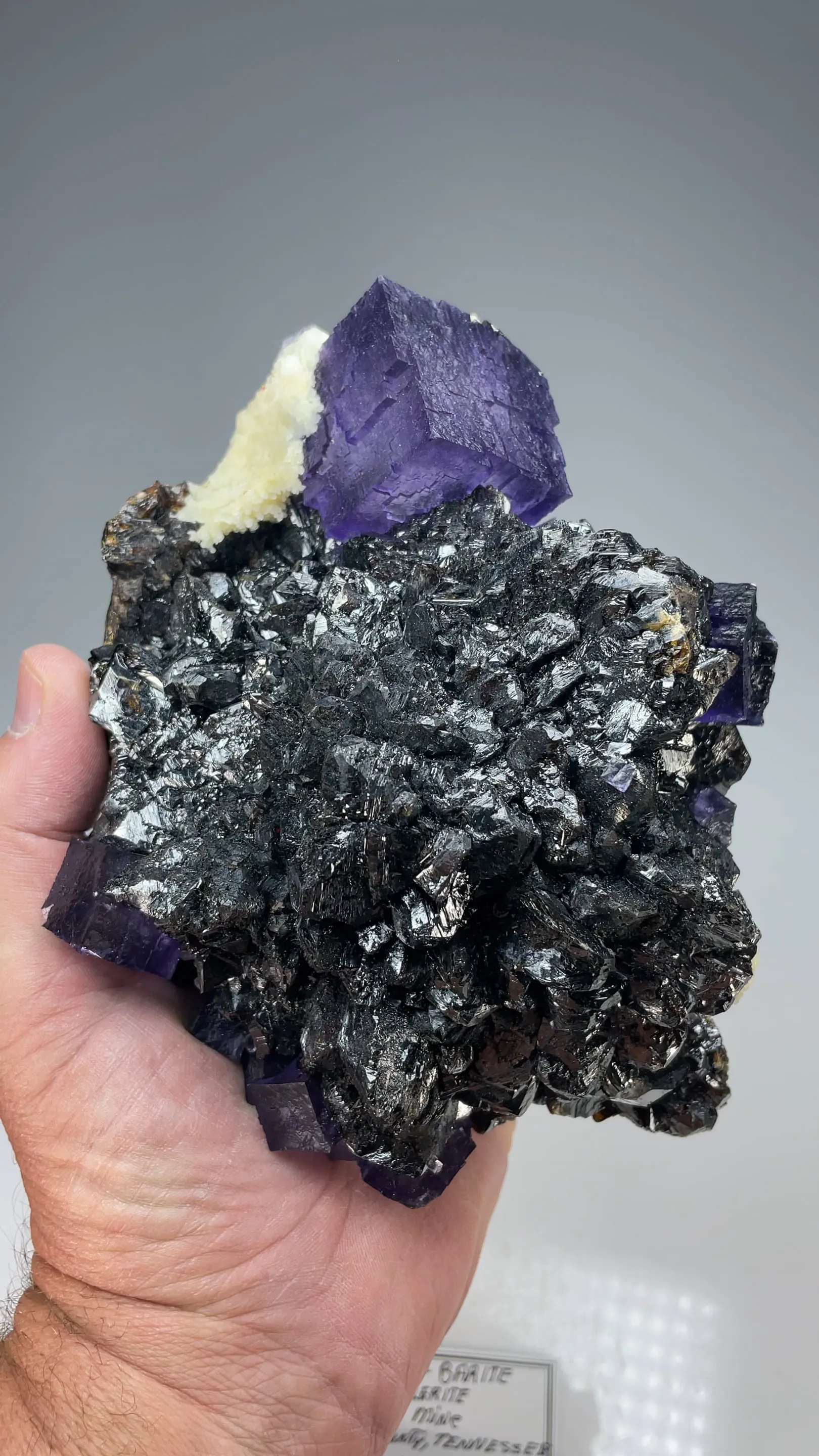 Fluorite with Barite, Sphalerite - image 2