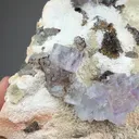 Fluorite with Barite, Sphalerite - image 2
