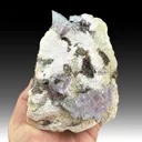 Fluorite with Barite, Sphalerite - image 1